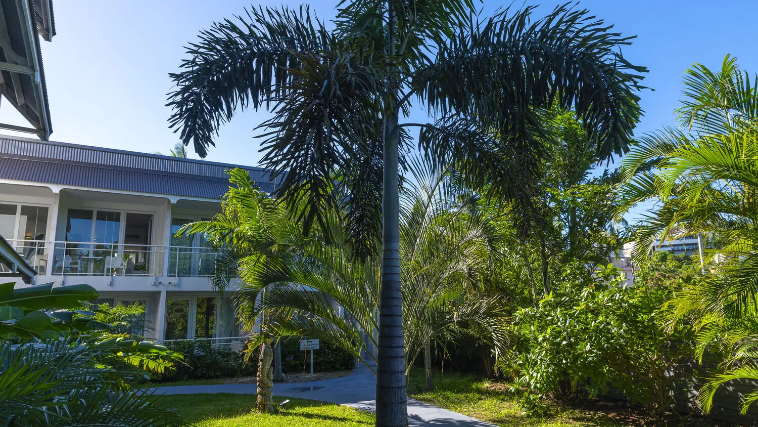 Cour intérieur - Hôtel Beaurivage - Nouméa