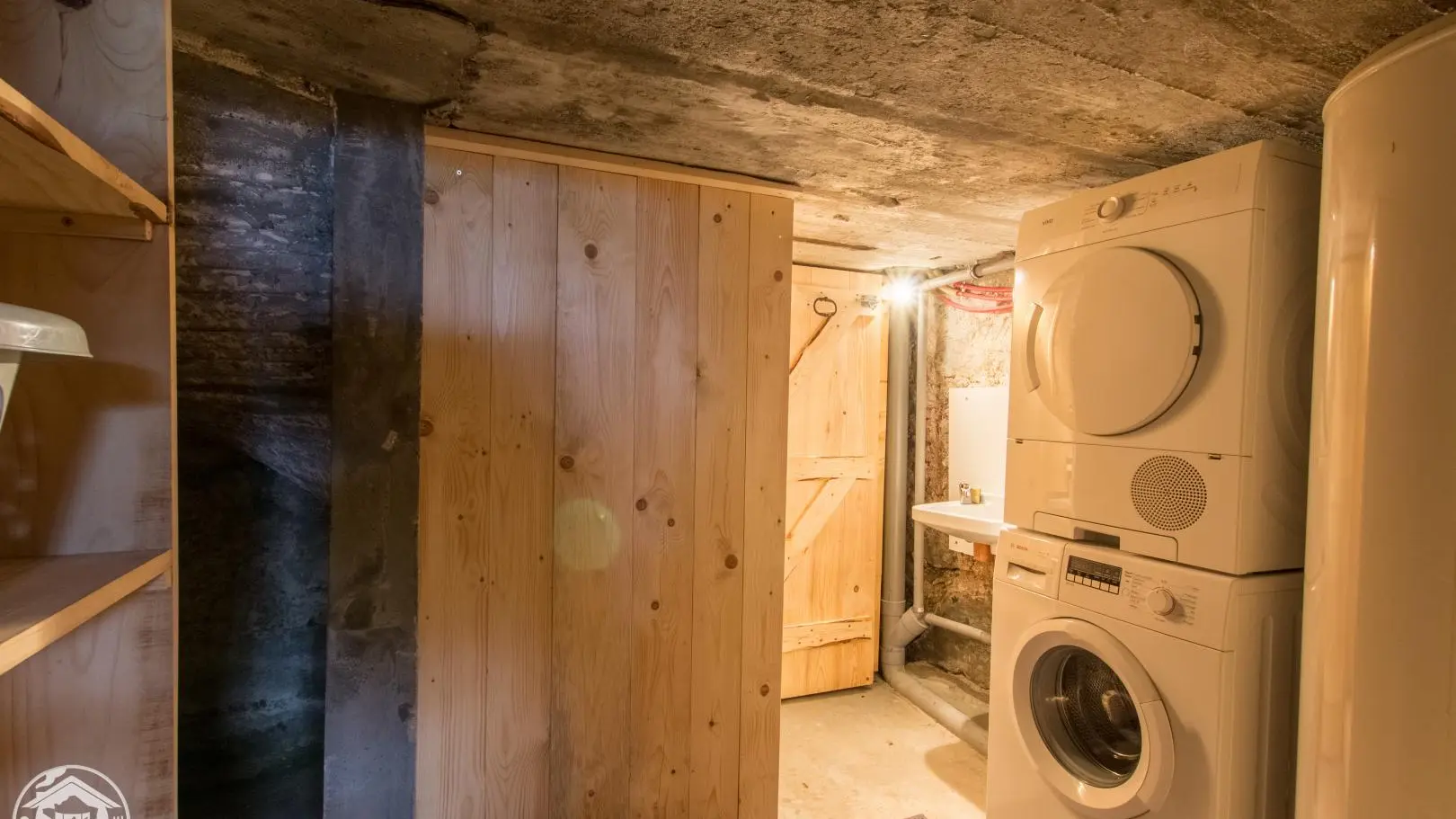 Buanderie au sous-sol