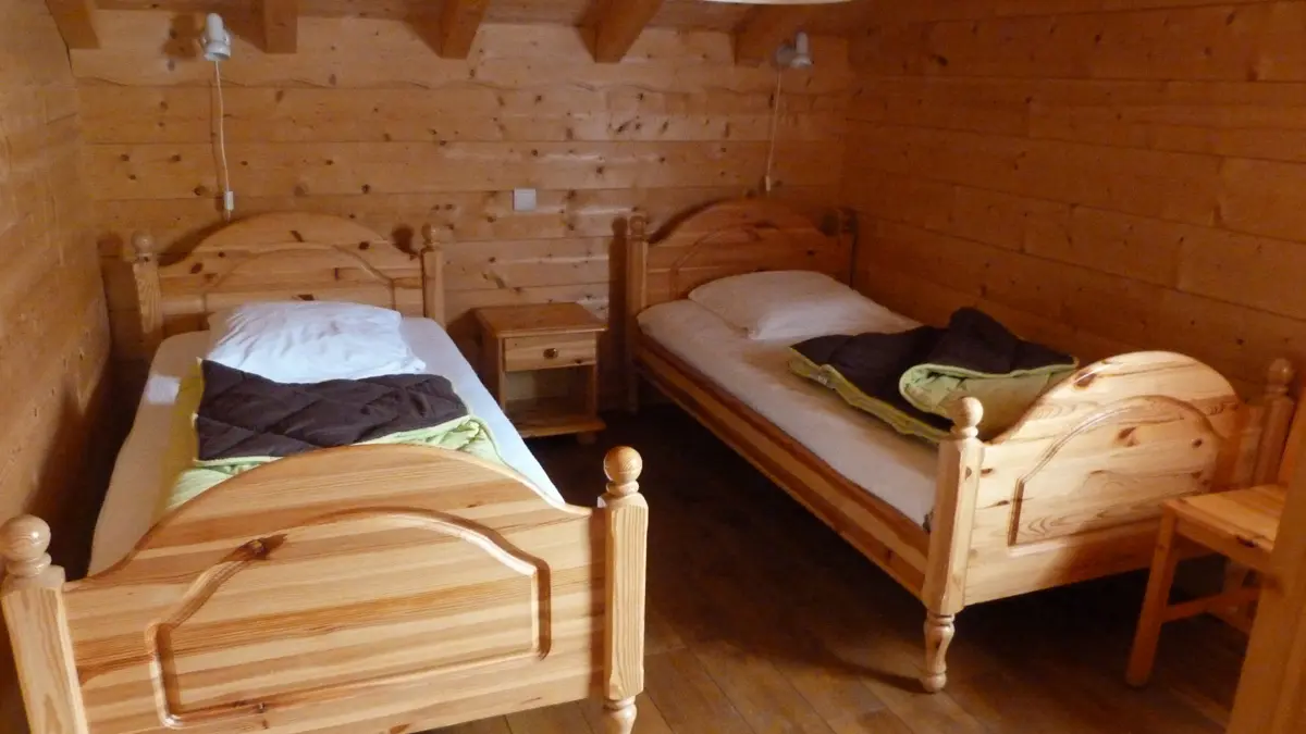 Chambre/ Bedroom -Le Bois du Vernay- Le Grand-Bornand