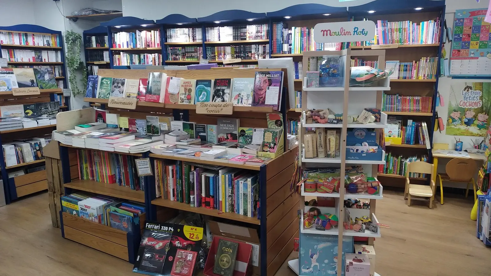 O'bonheur des mots, librairie à Saint Bonnet-en-Champsaur