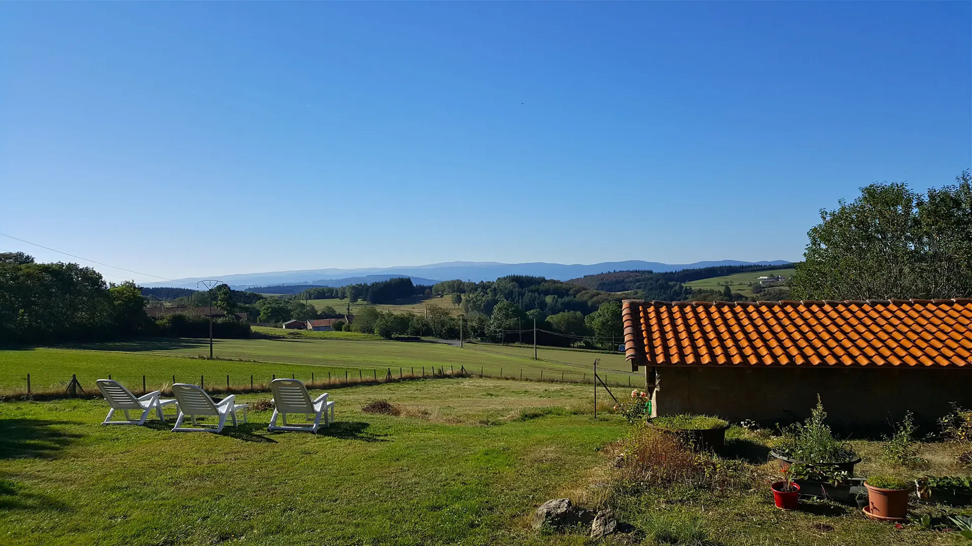 Vue depuis la maison
