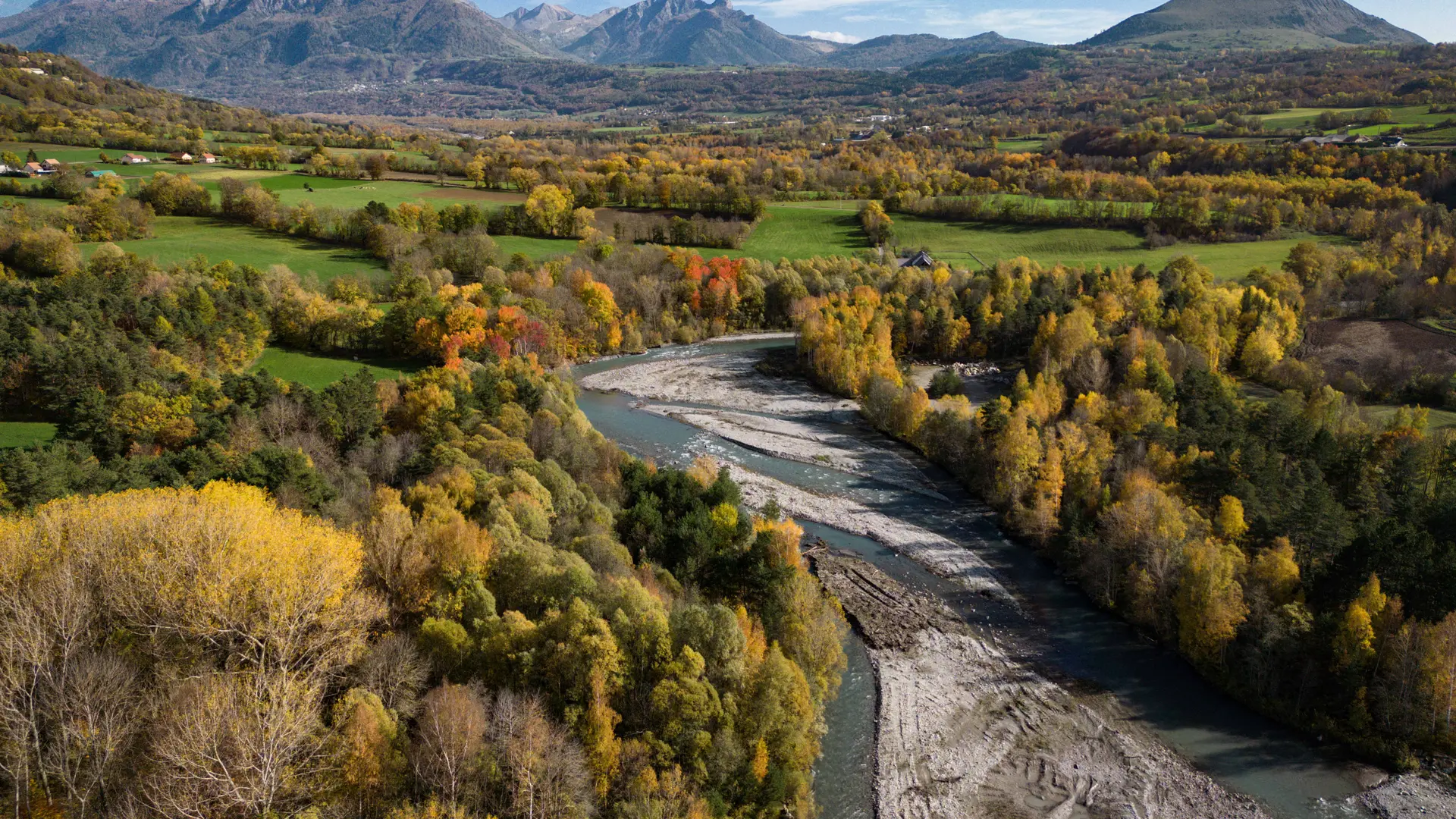 Itinéraire voie douce Champsaur au Valgaudemar