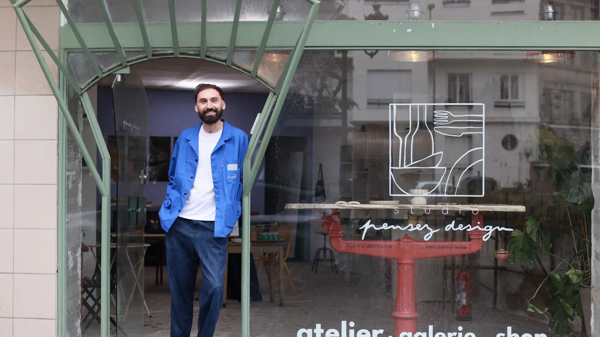 Devanture avec Thibaut Freychet
