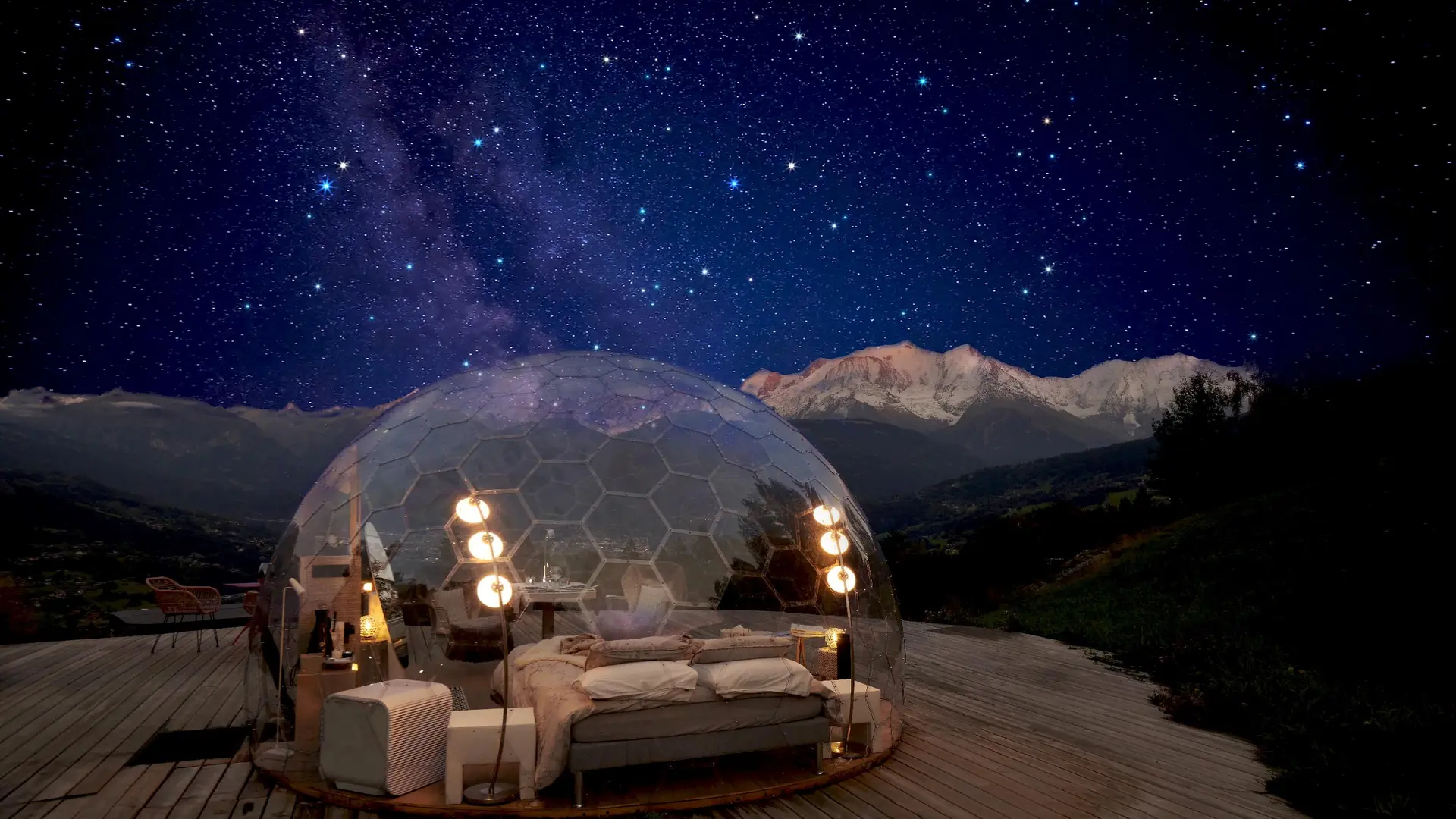 Bulle nuit nature