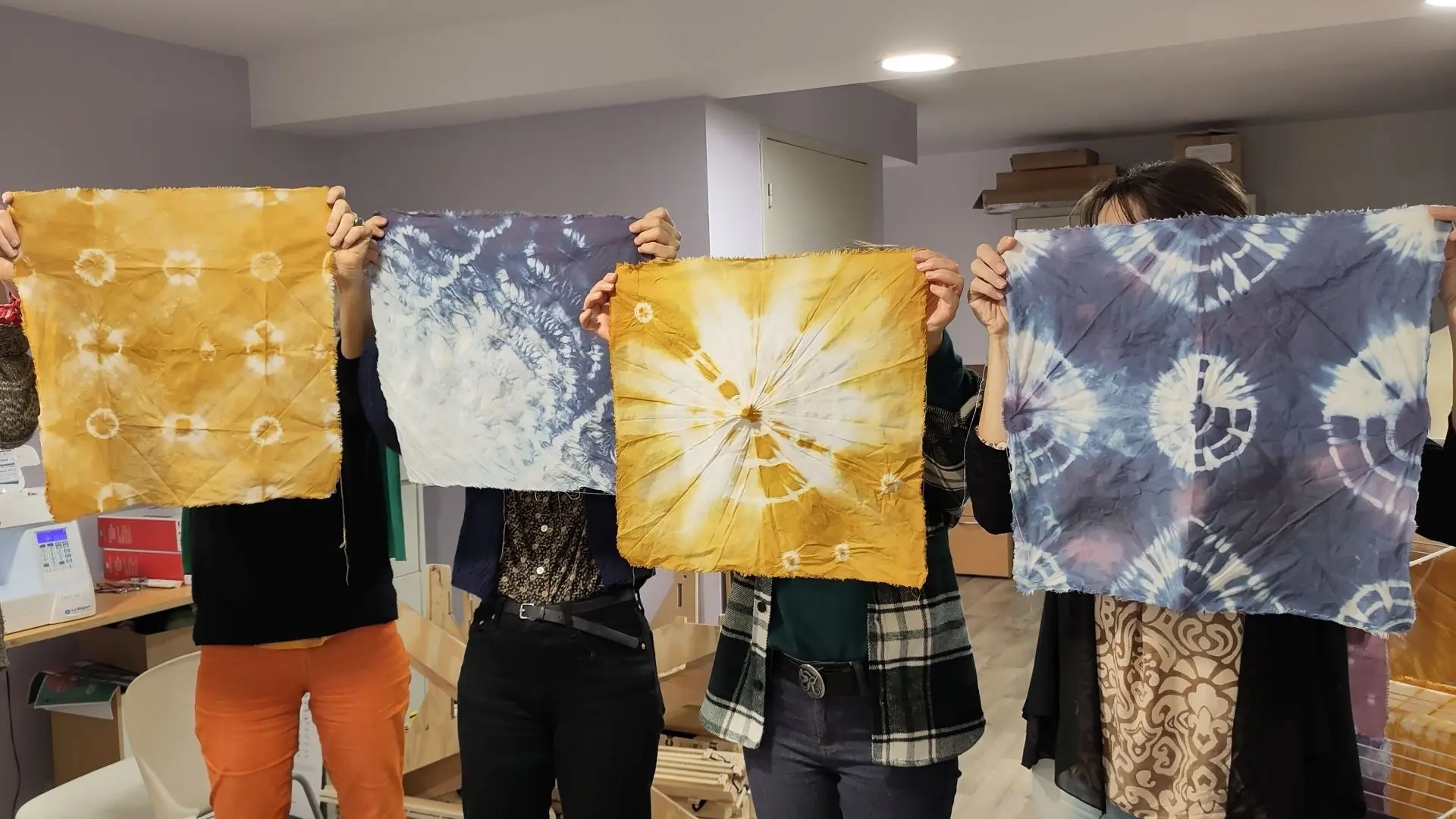 Initiation à la teinture végétale et à la technique du shibori