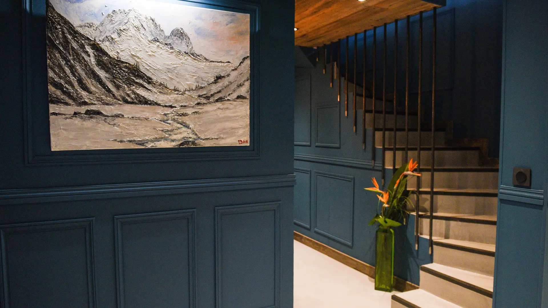 chalet l'atelier de charlotte - intérieur