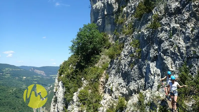 Via ferrata de la Guinguette avec Canyoning Emotions