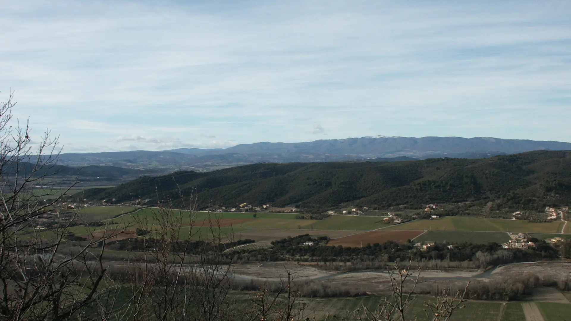 Vue sur l'Assedu plateau de Valensole