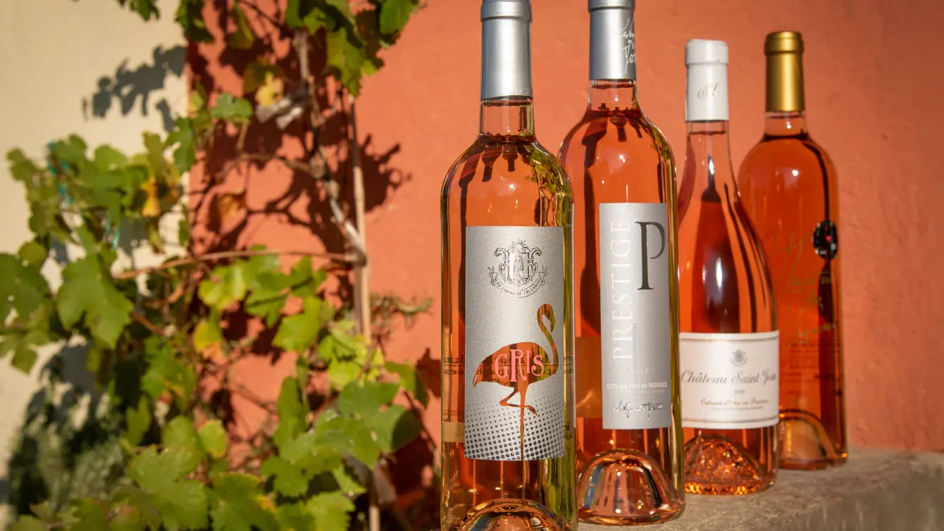 Vins rosés Les Vignerons de Mistral