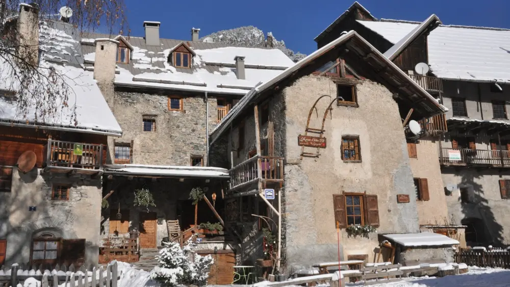 La maison sous la neige