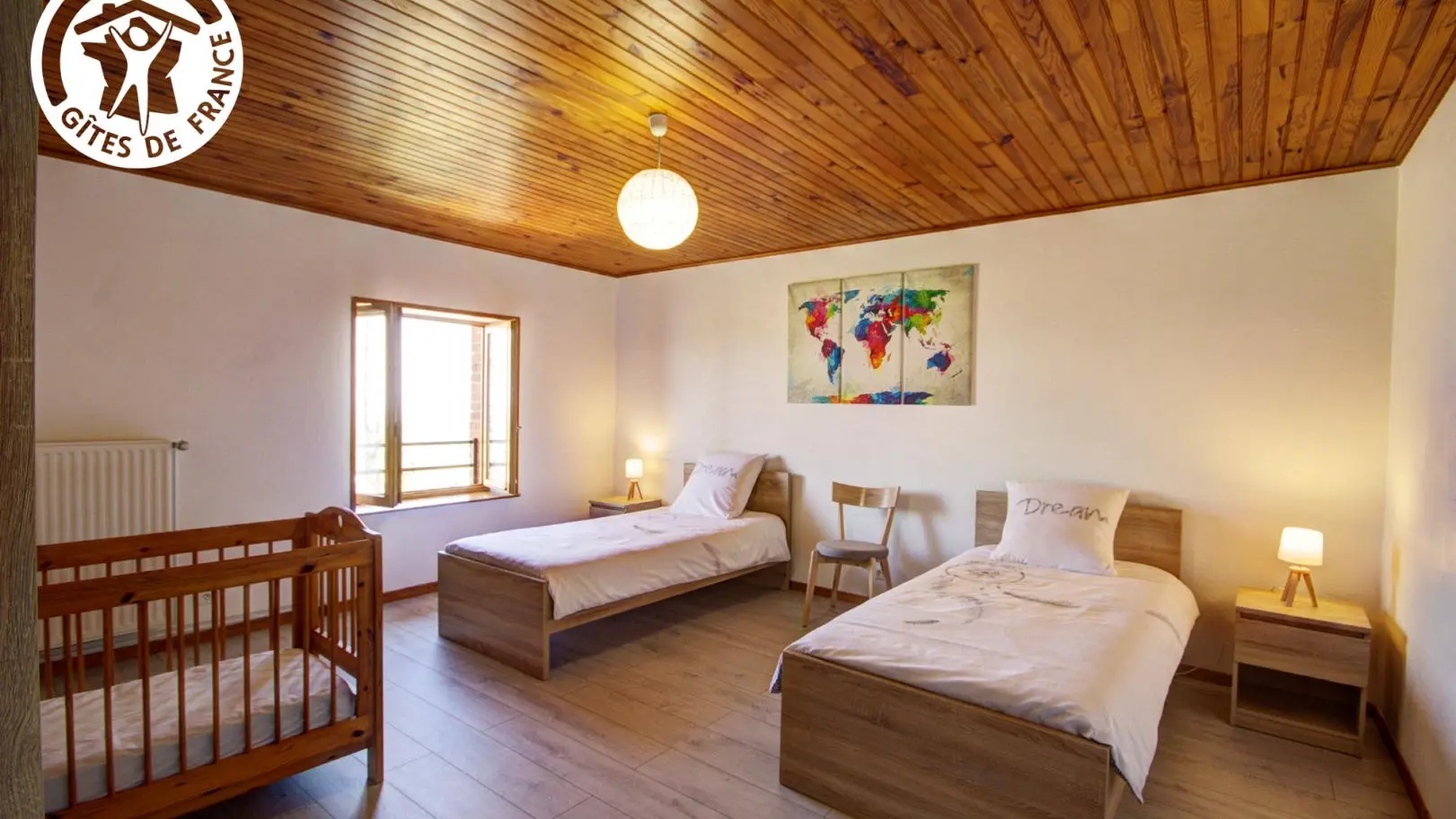 Chambre 2x90.