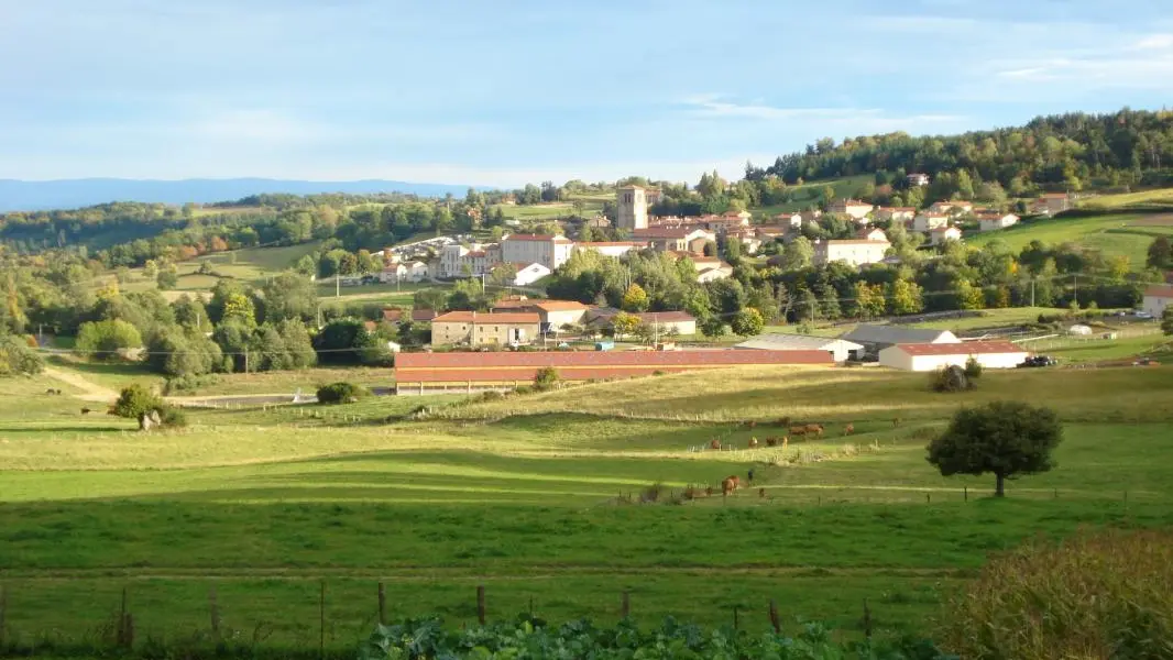 Vue de l'hébergement