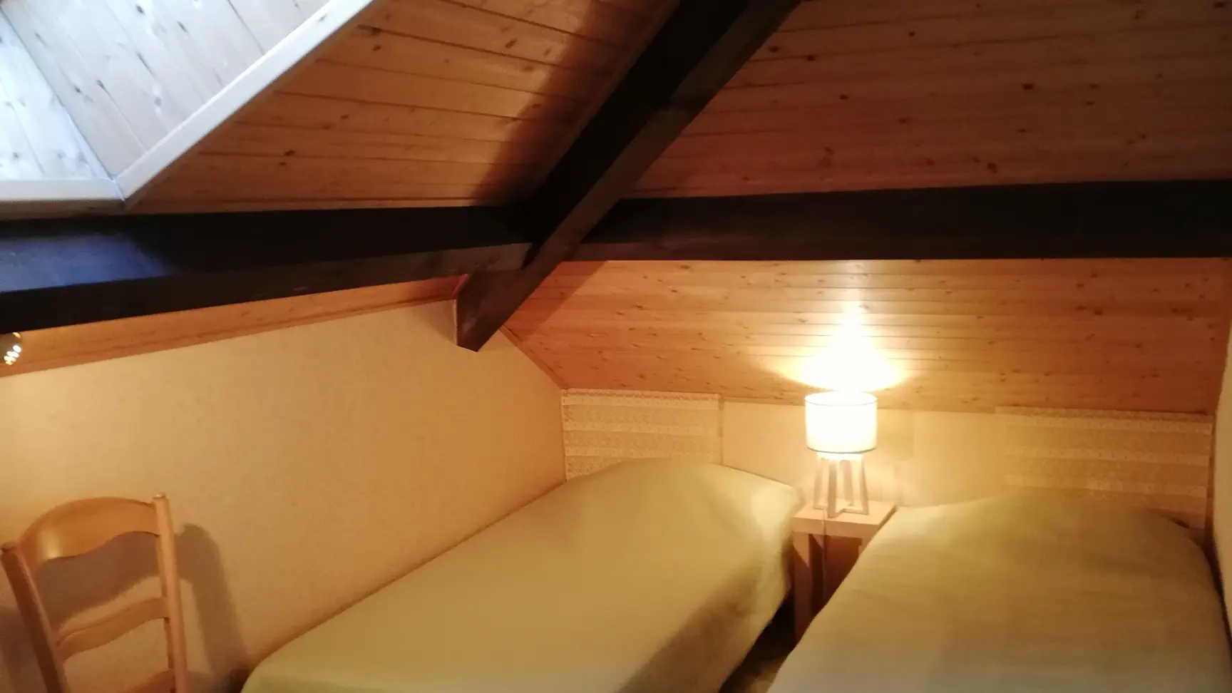 Chambre lits simples