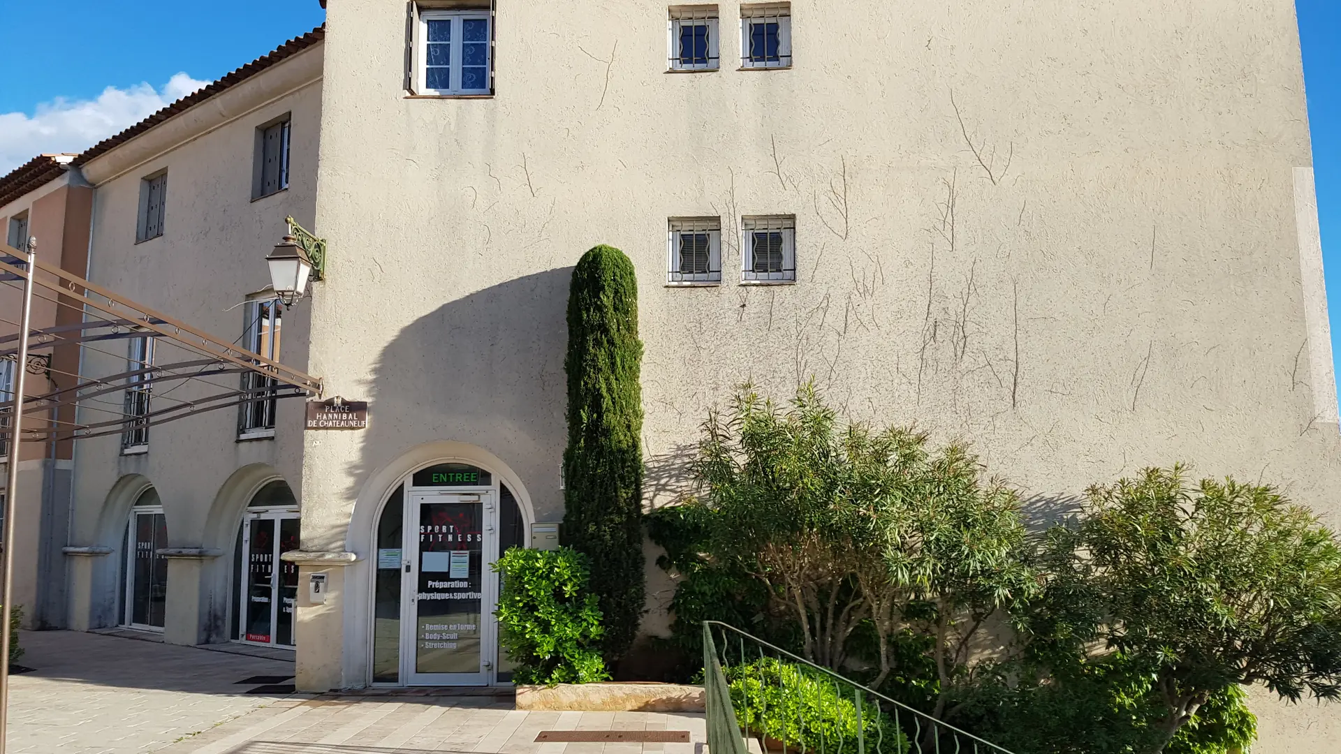 La salle de sport du nouveau village de Gassin