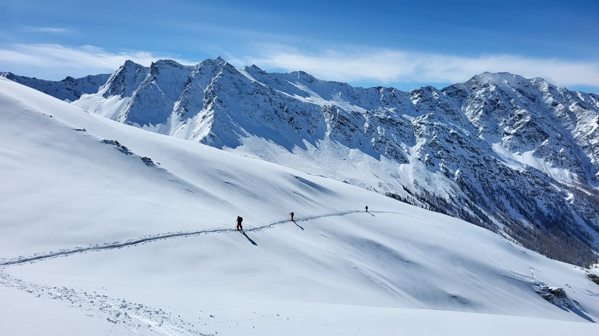 Ski de rando Crévoux Les Orres Réallon