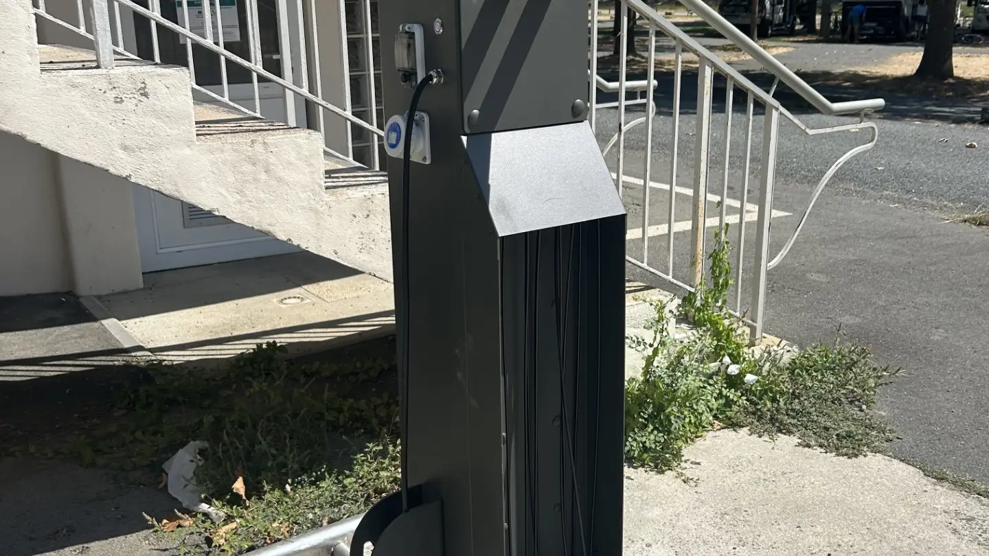 Aire de services vélo