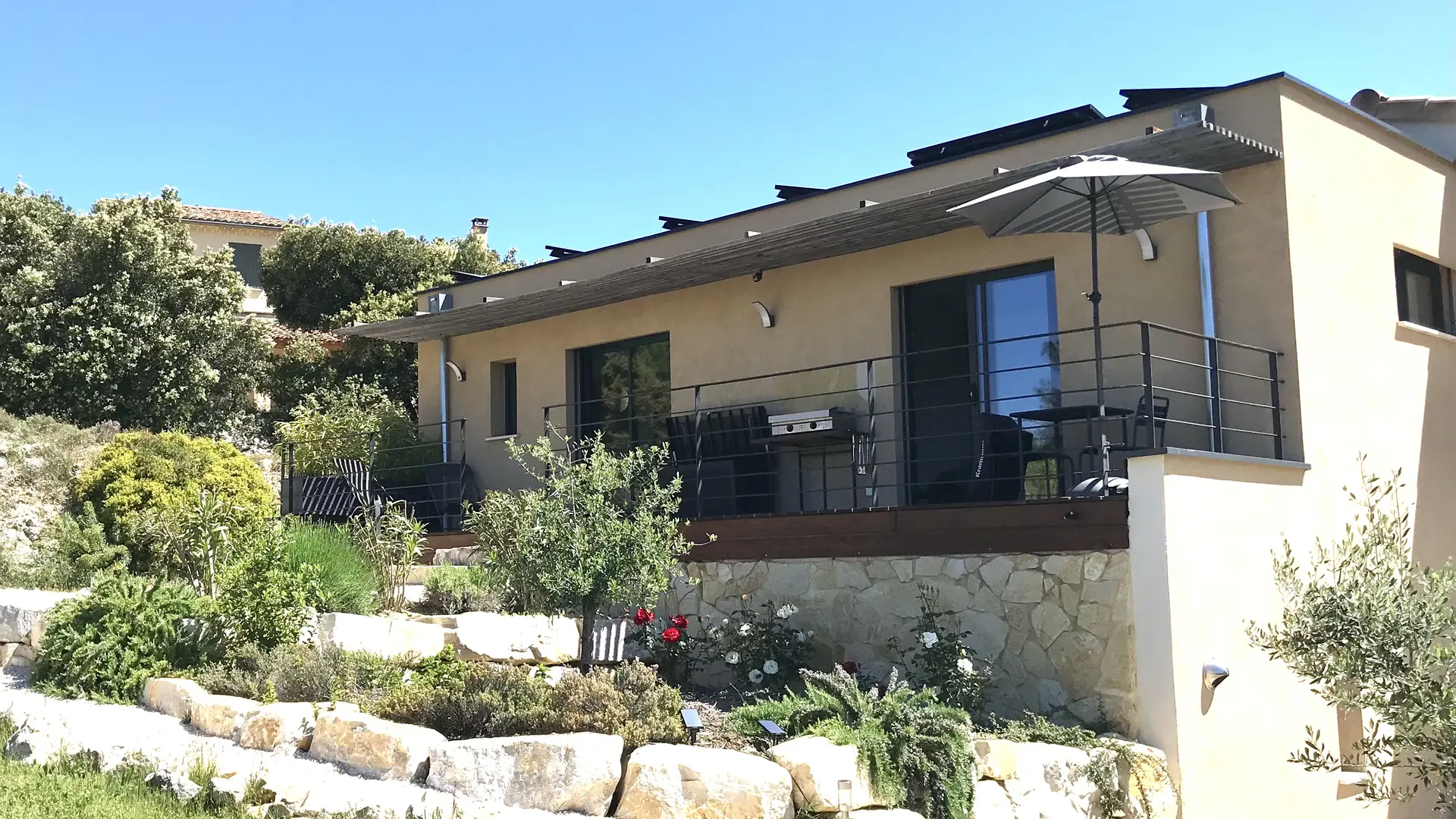 Vue Ext. gîte