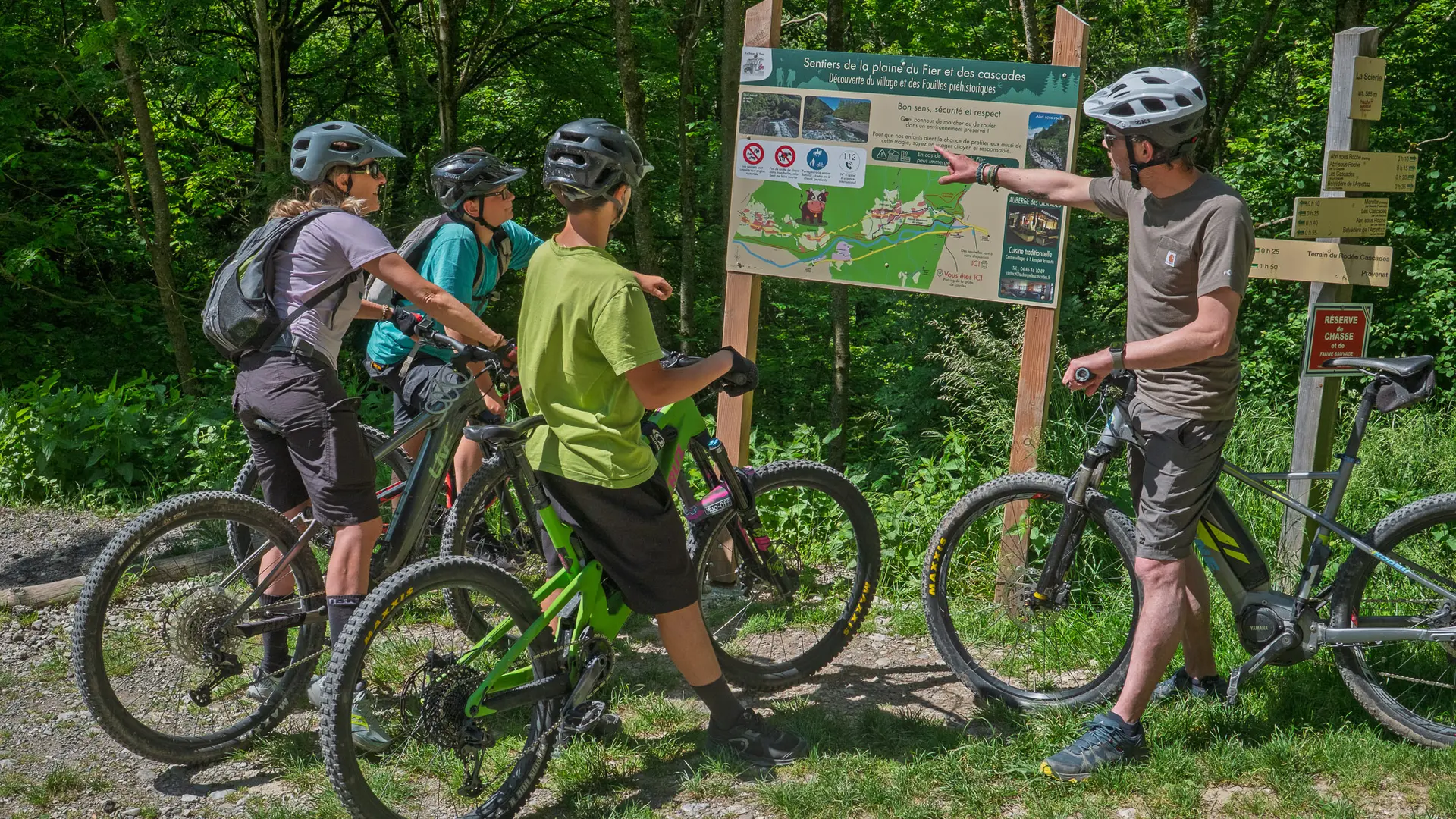 groupe vtt plaine du fier La Balme de Thuy