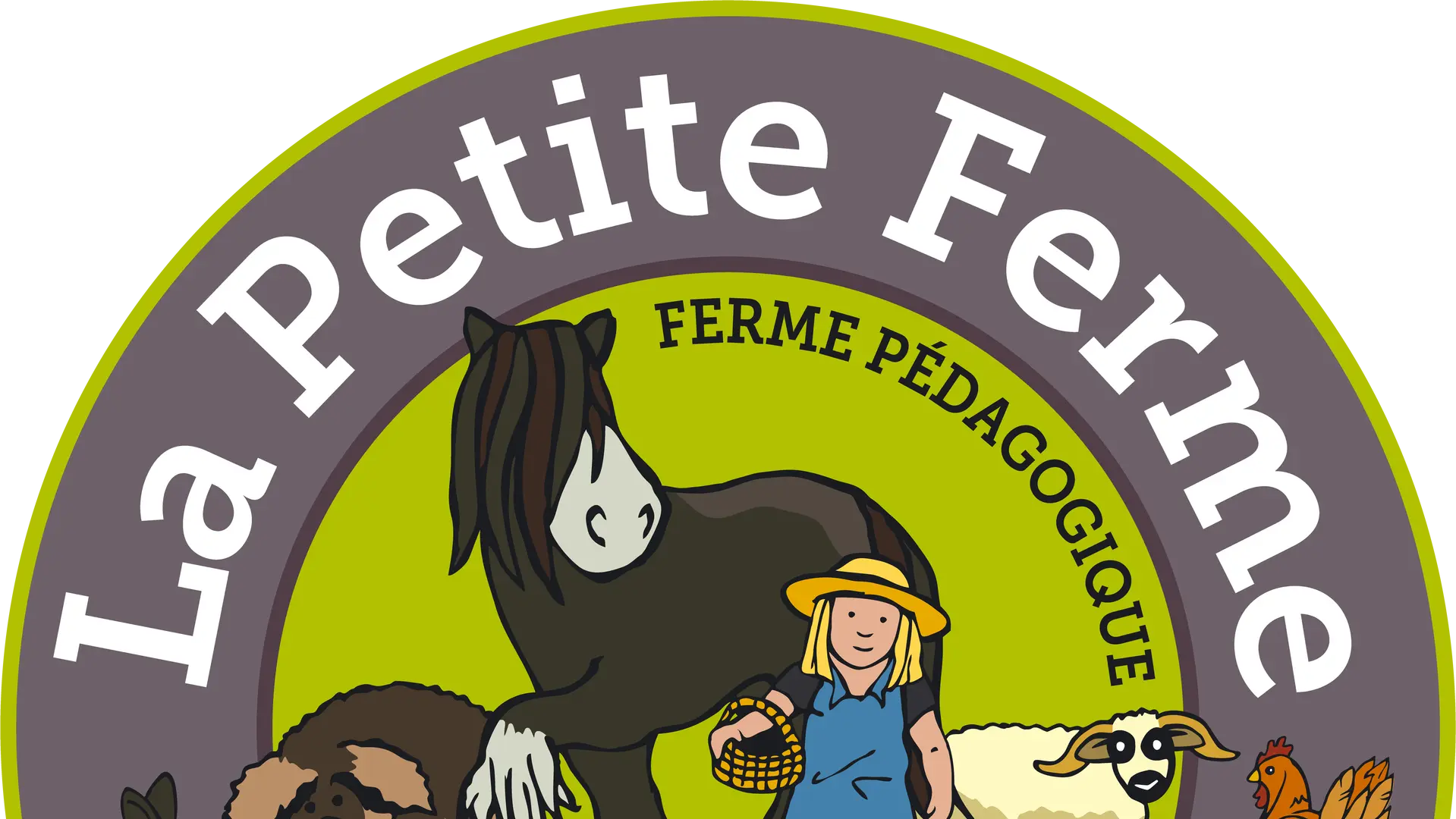 Logo de la Petite ferme des regains