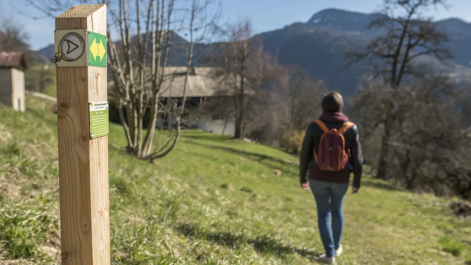 Sentier ludique Seytroux à la loup's