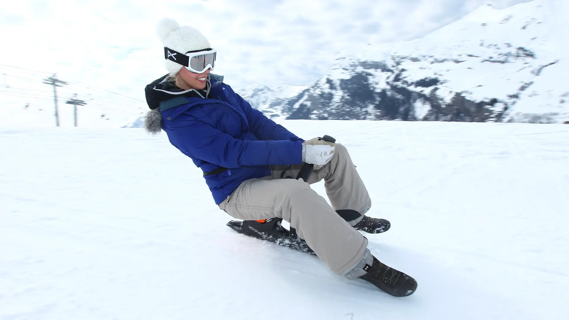 Yooner au Grand-Bornand avec l'ESF