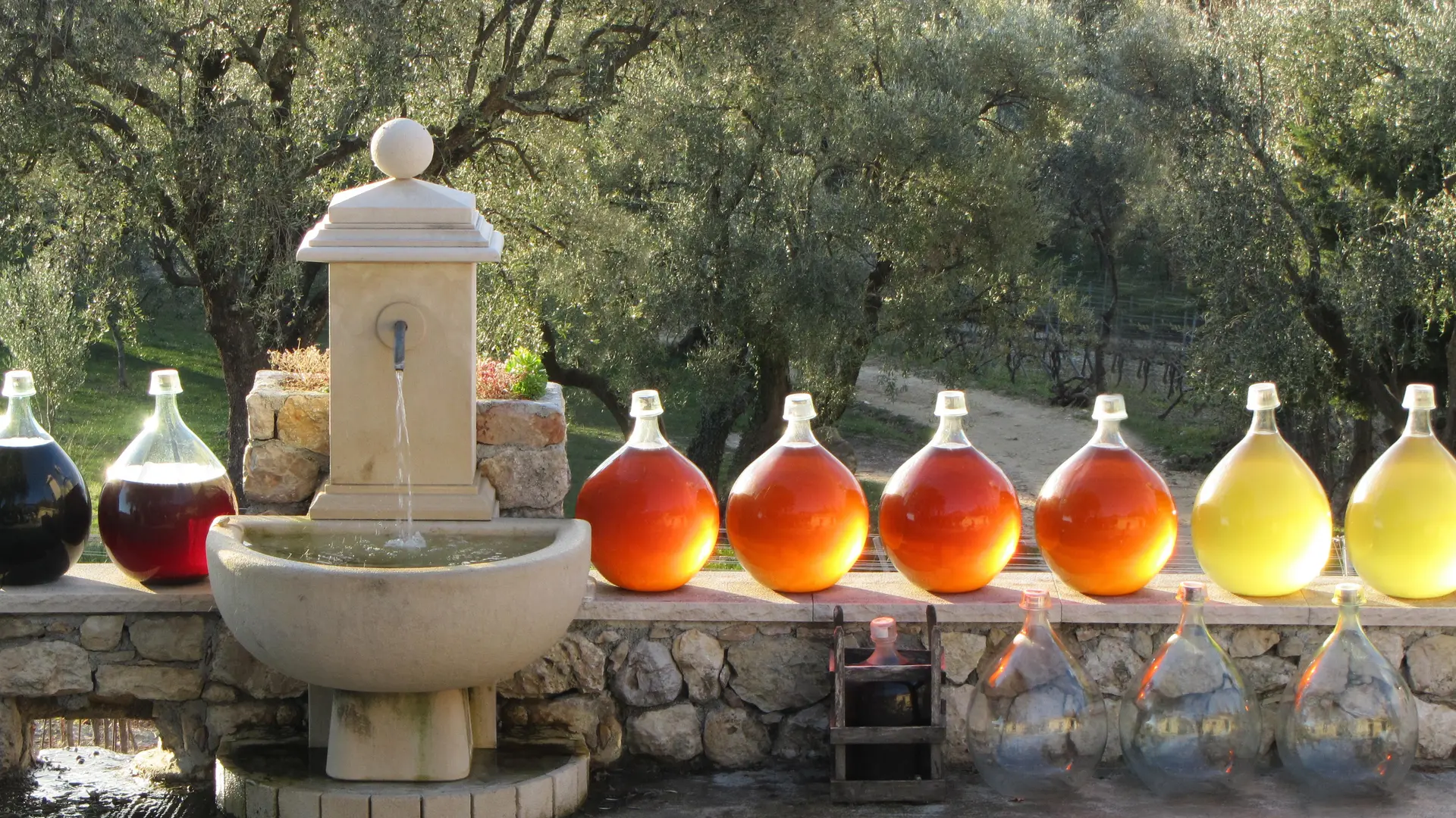 L'accueil à la fontaine rafraichissante