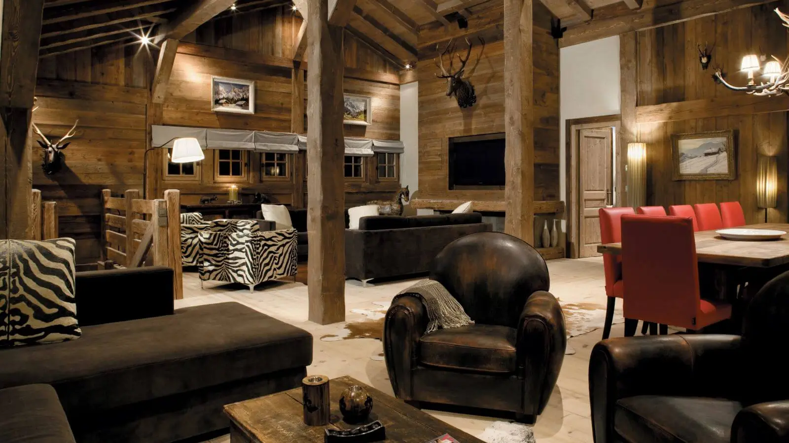 chalet Amazon Creek Chamonix - salon