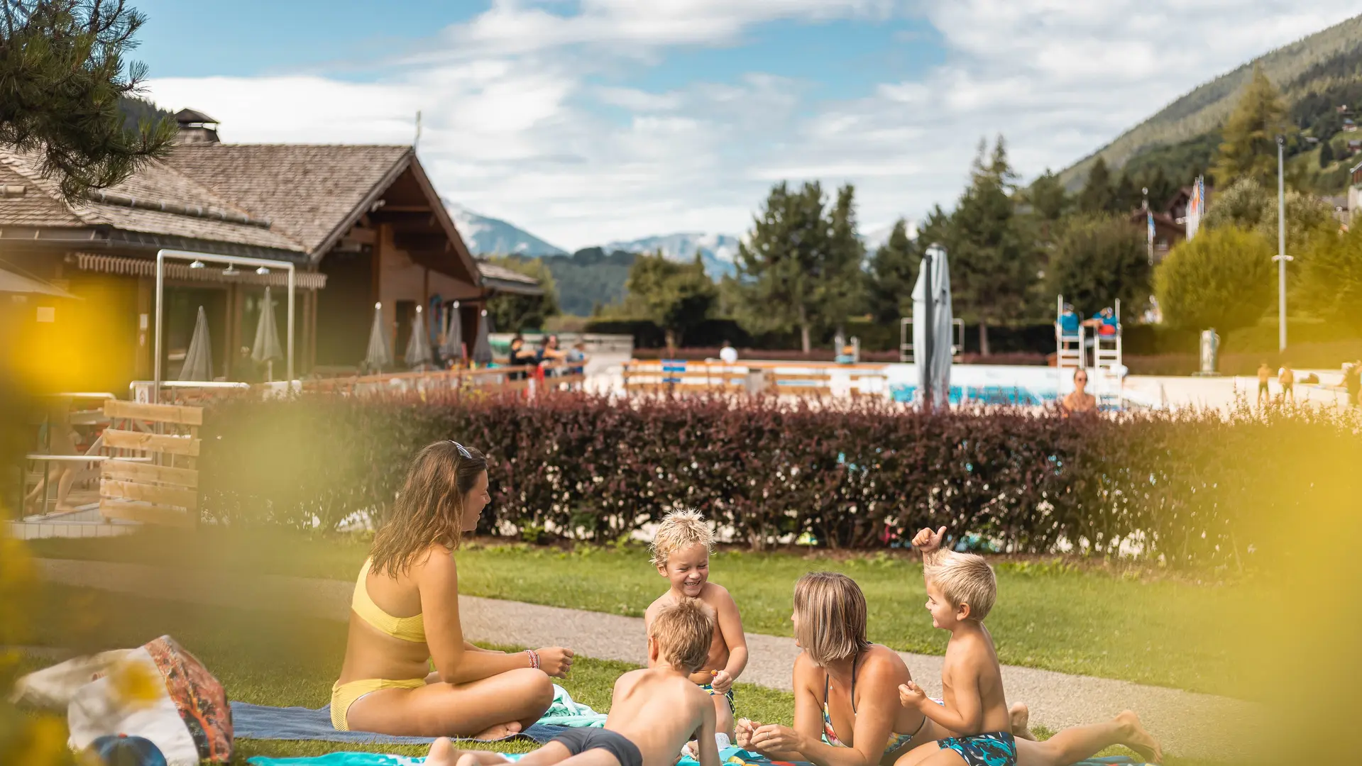 Piscine au Grand-Bornand