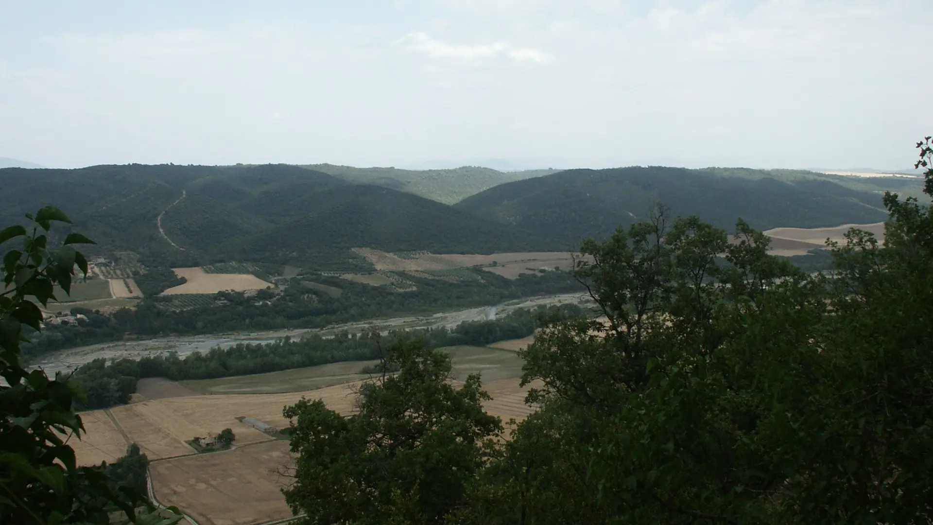 Vue sur l'Asse de la maison forestière