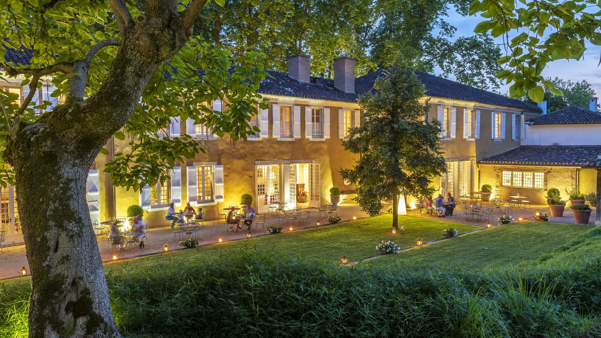 terrasse soir
