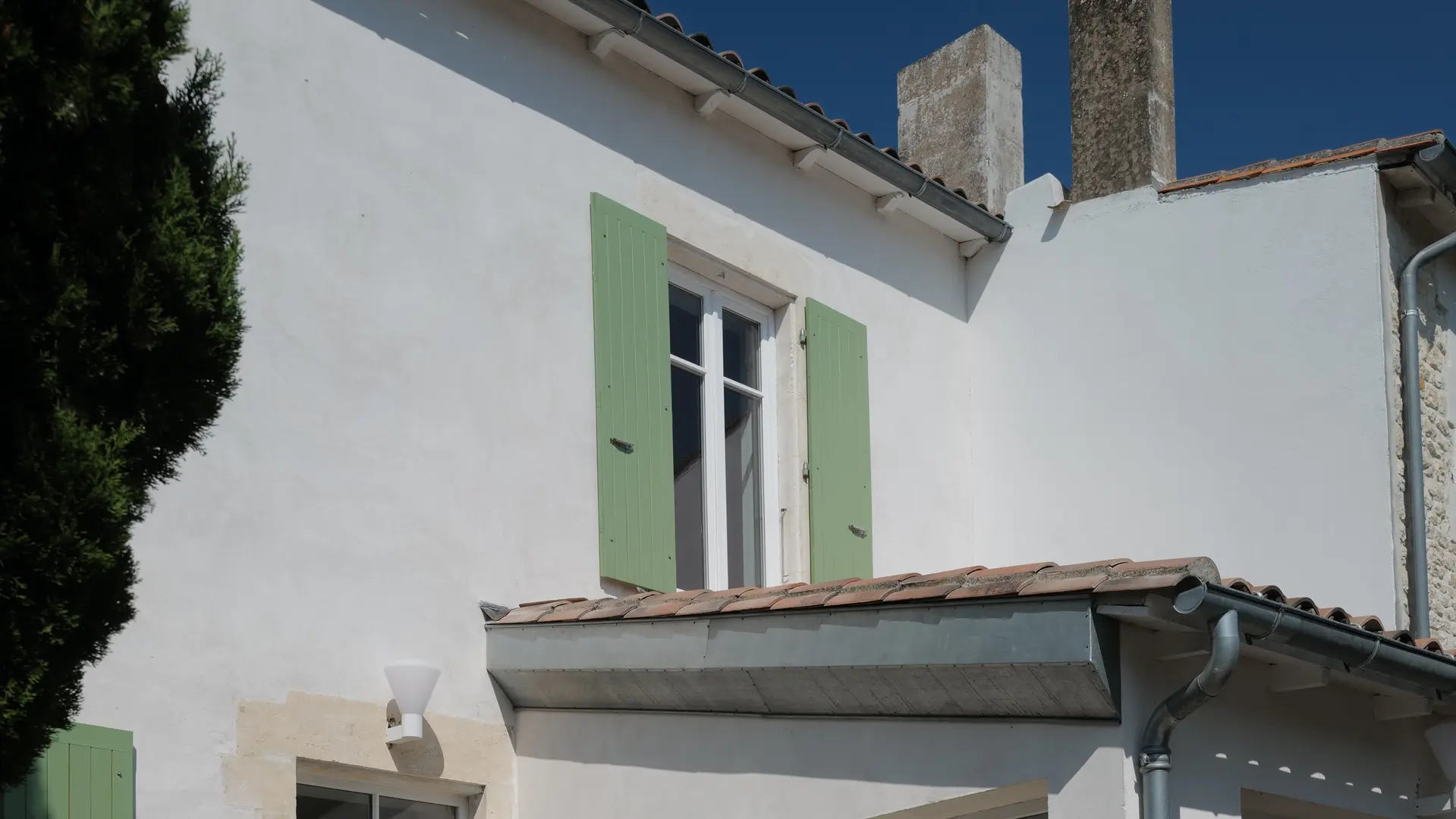 Extérieur coté jardin