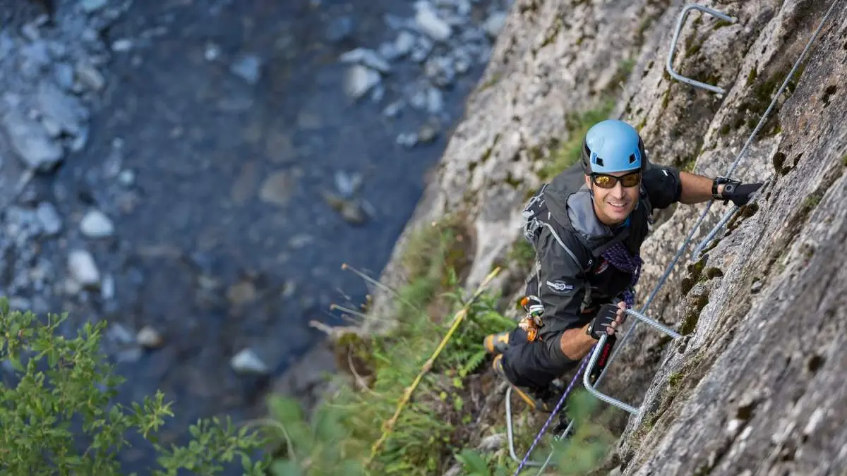 Via Ferrata Mauvoisin - Tichodrome (rouge)