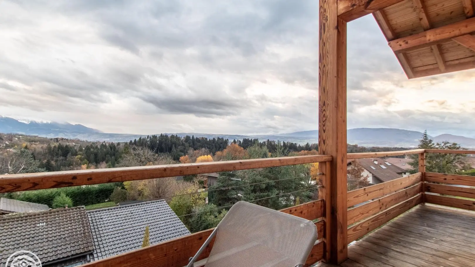 Balcon accessible depuis la chambre