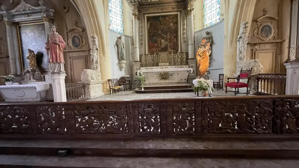 Chœur de l'église Saint-Étienne