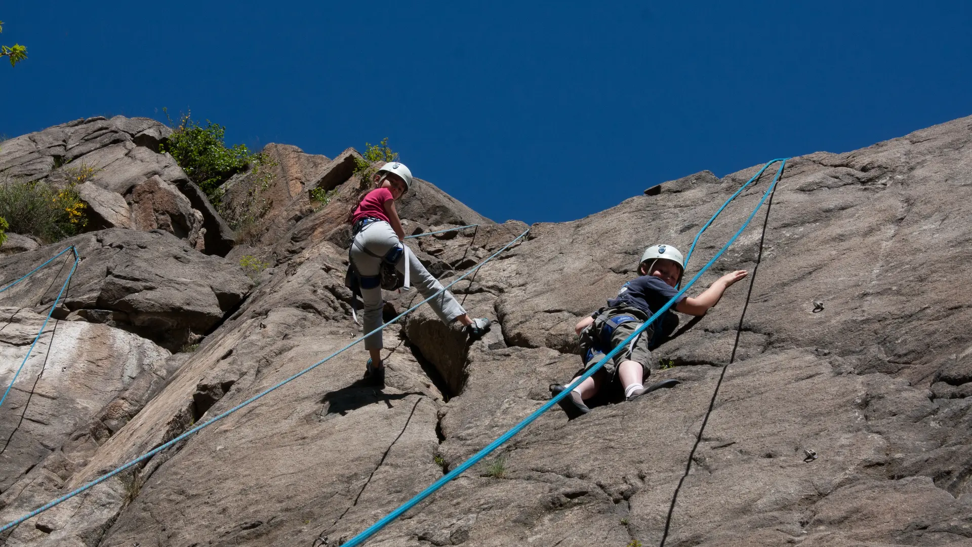 Escalade enfant