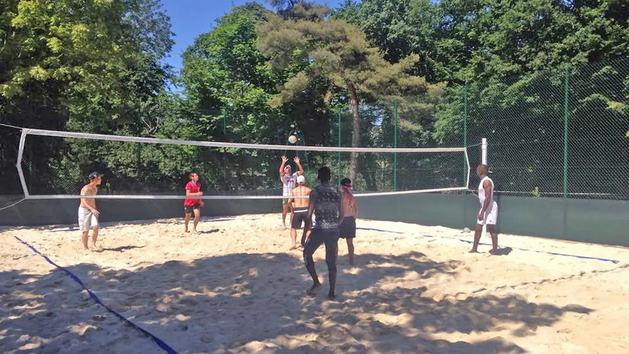 Beach-volley-Camping Saint-Disdille