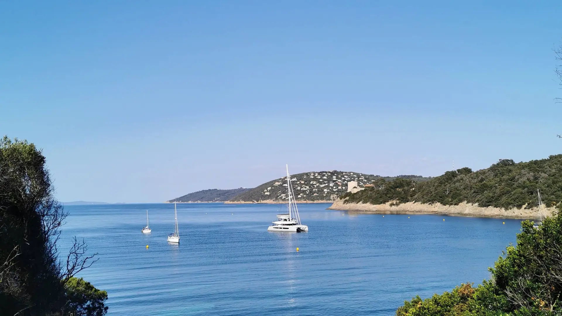 Vue sur la baie de Port Man