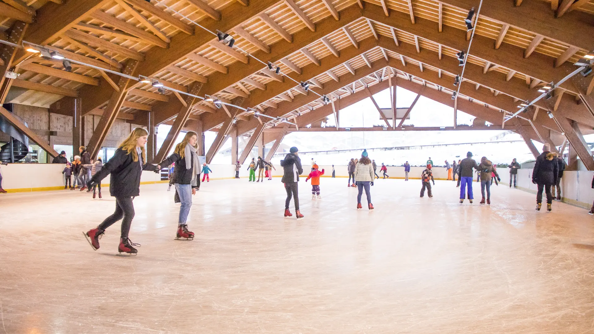 Patinoire au Grand-Bornand village