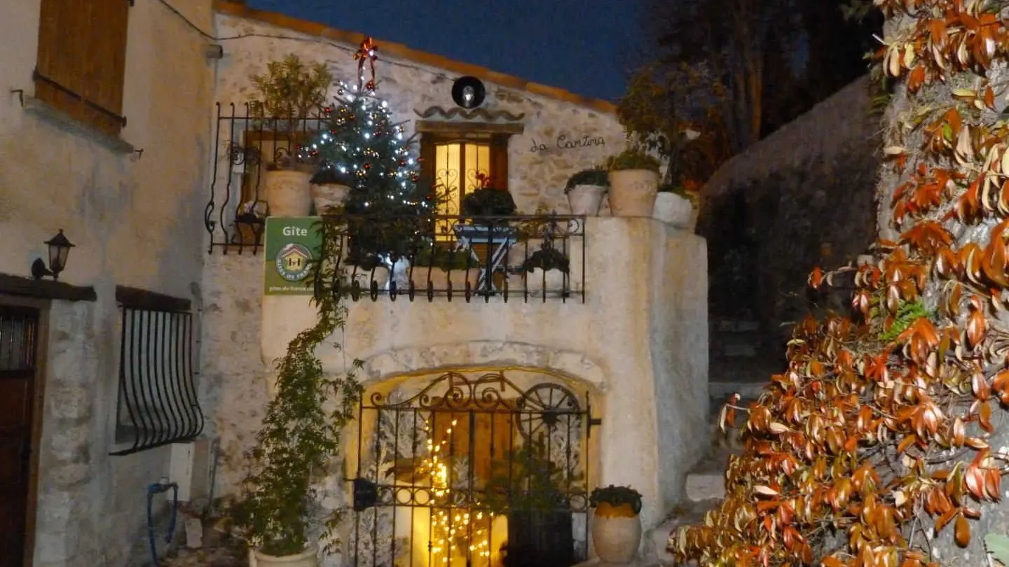 Gîte La Cantina-Le gîte de nuit-Sainte-Agnès-Gîtes de France des Alpes-Maritimes