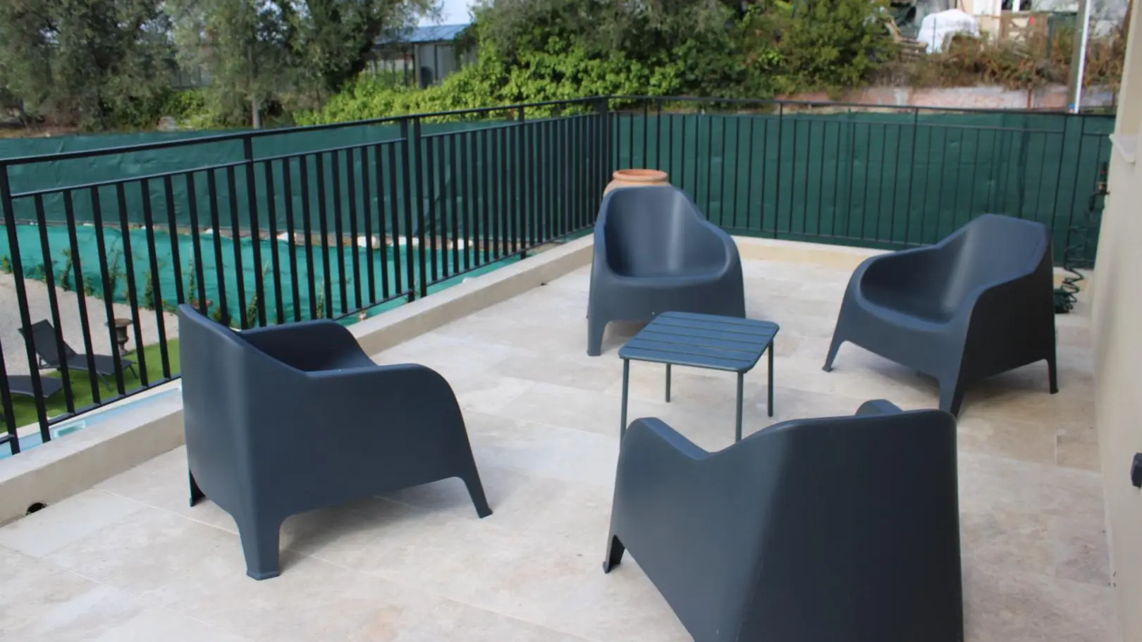 Gite de Bellet-Terrasse attenante chambre (3)-Gîtes de France Alpes-Maritimes