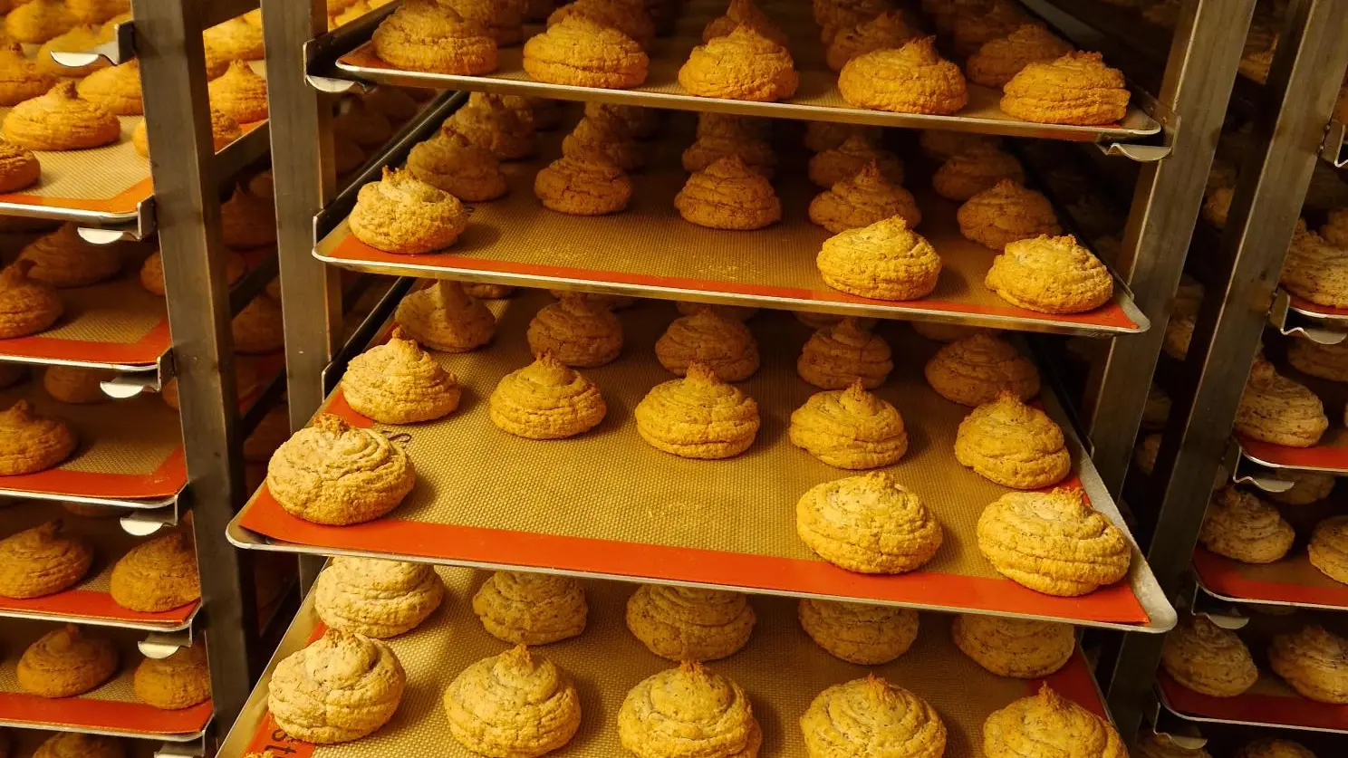 Cuisson des biscuits