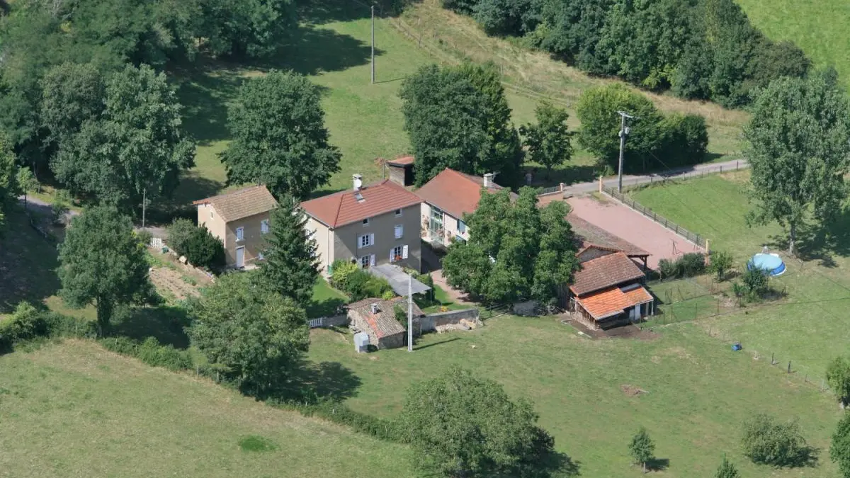 Vue aérienne de 