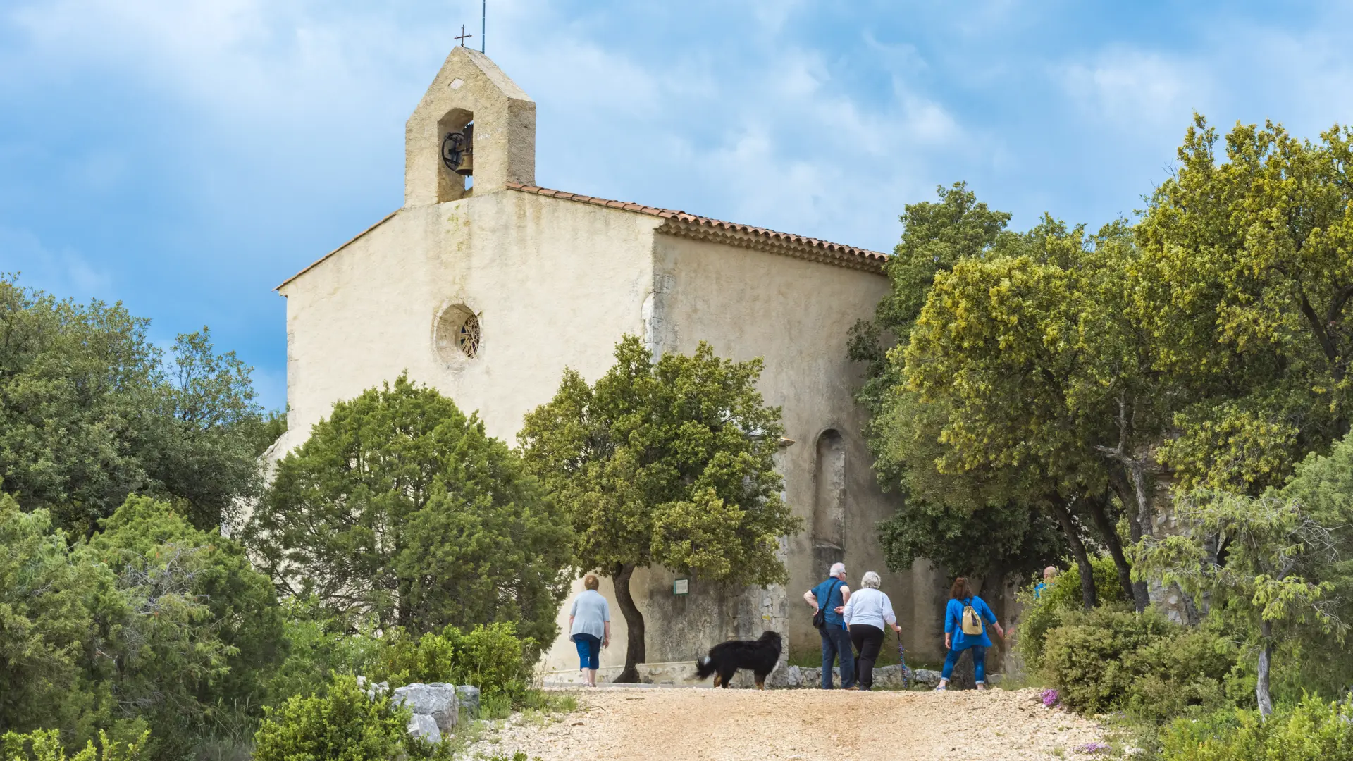View on the chapel of Baudinard