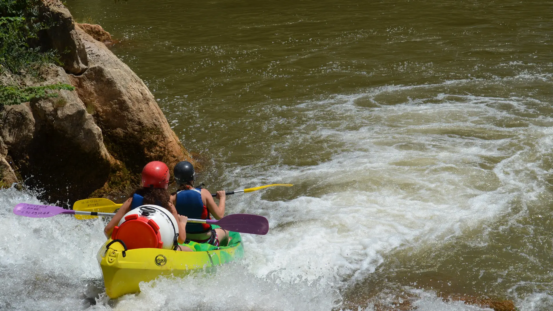 Descente en Canoé