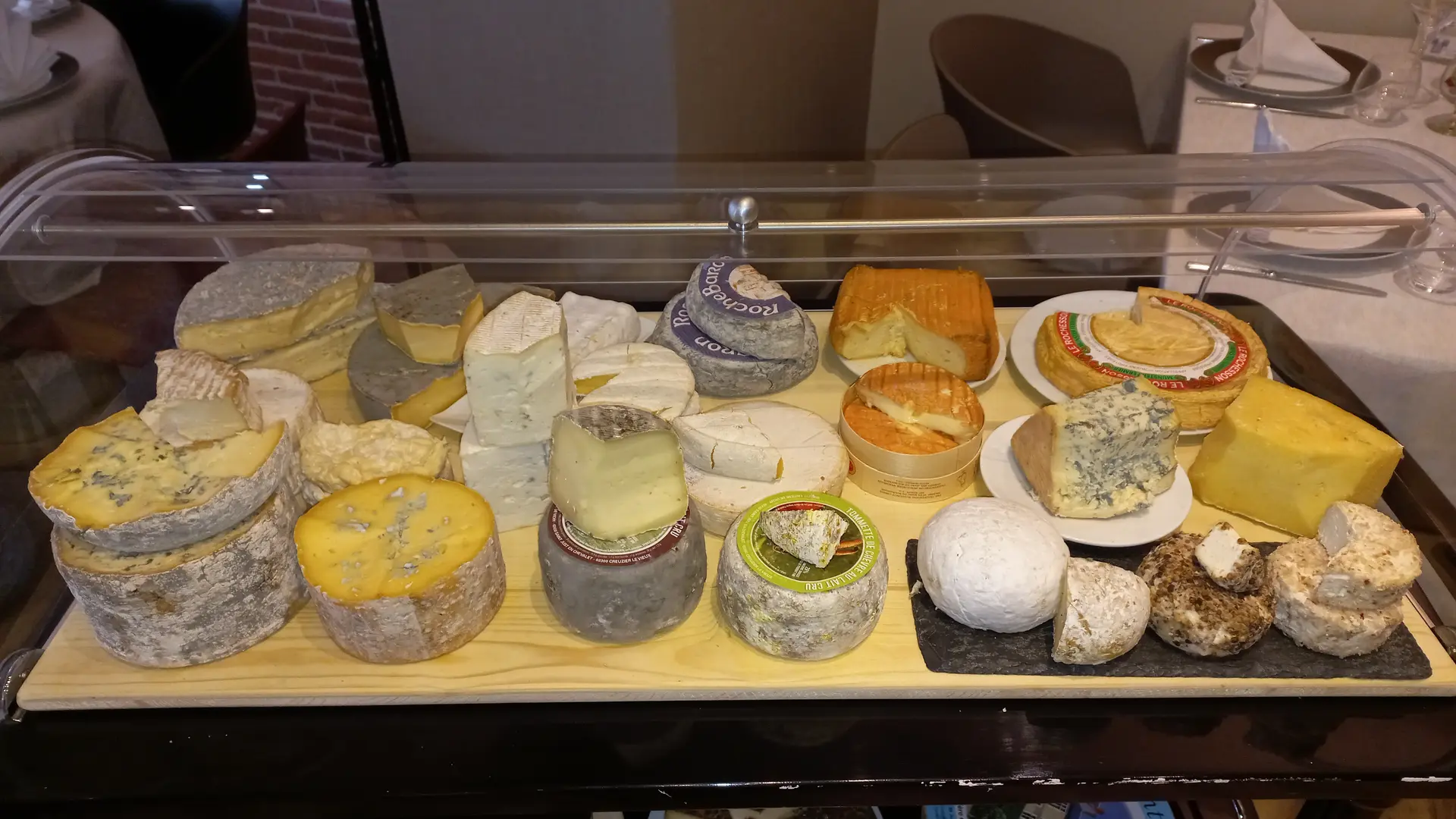 Chariot de fromages