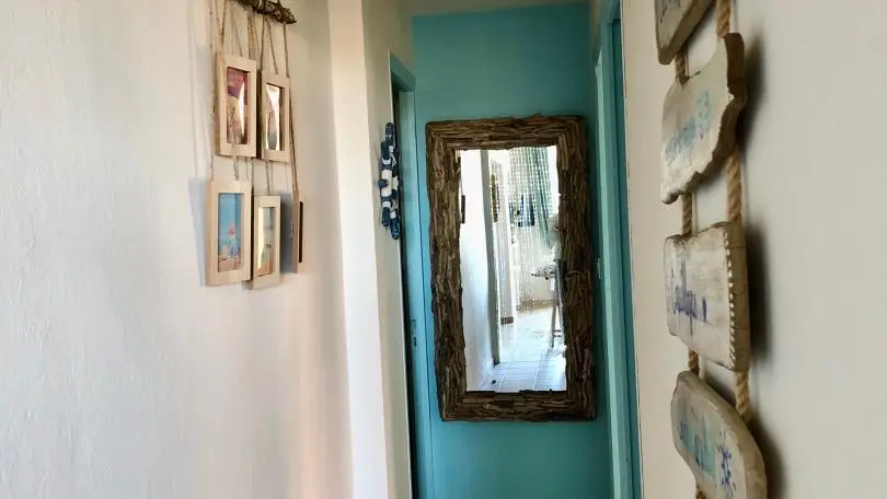 couloir d'accès aux chambres