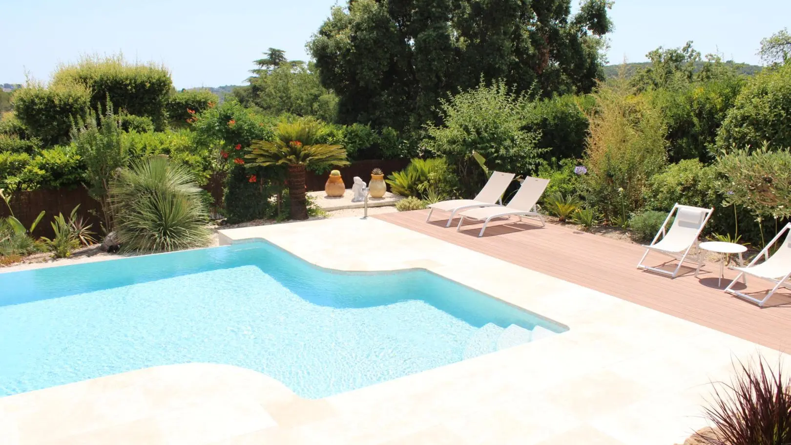 Piscine-Chambre d'Hôtes-Biot-Gîtes de France Alpes-Maritimes