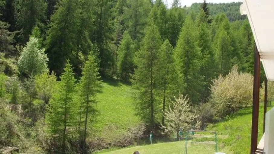 Gîte Les Biches-Vue depuis le gîte-Roubion les Buisses-Gîtes de France des Alpes-Maritimes