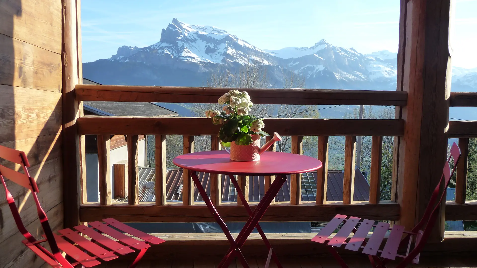 Vue depuis le balcon