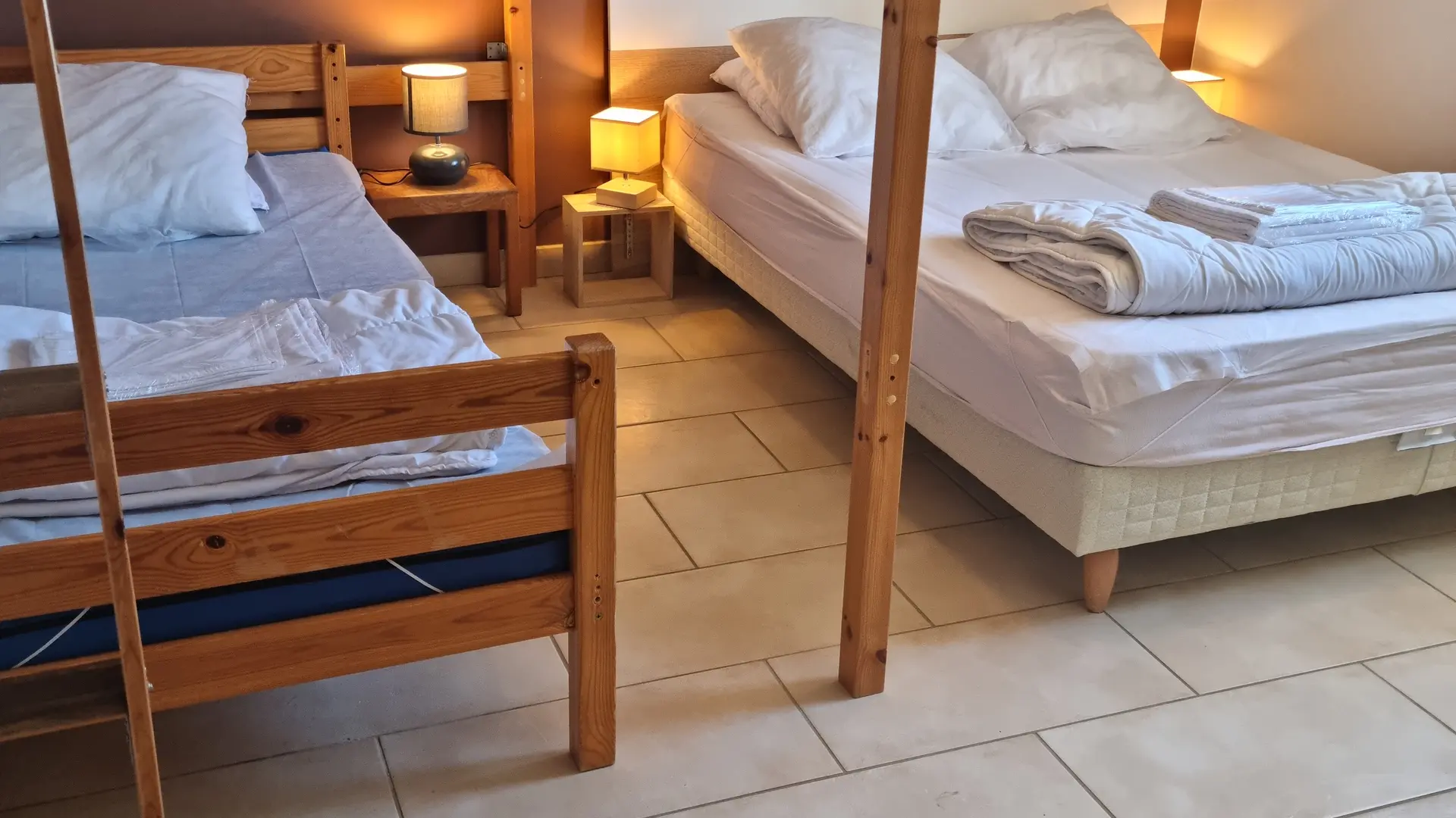 chambre avec lit mezzanine